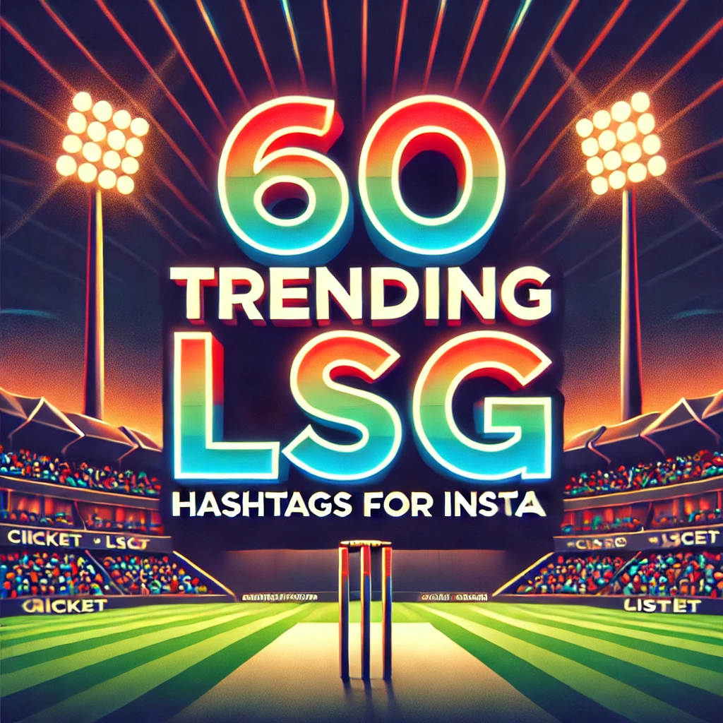 Lucknow Super Giants (LSG) Hashtags for Instagram & Social Media image